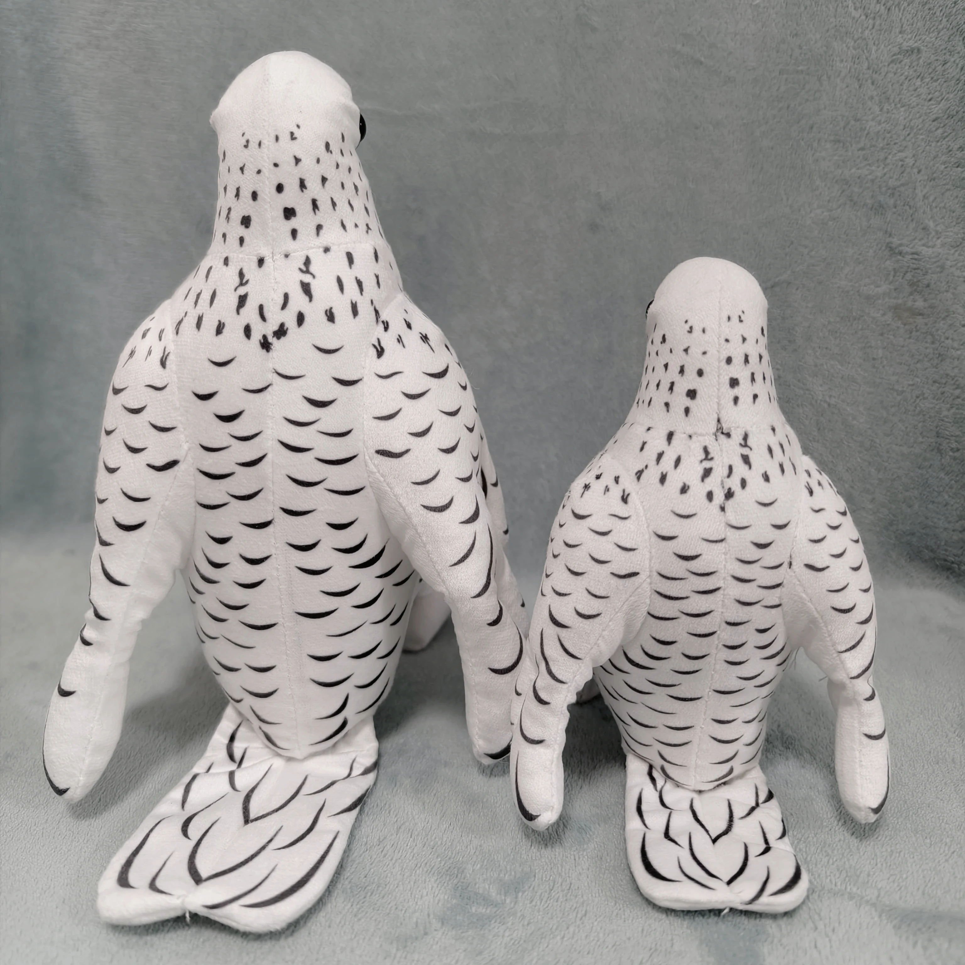 Customized flying eagle toy white falcon plush bald eagle toy stuffed animal wholesale falco hawk figurine white bird toy