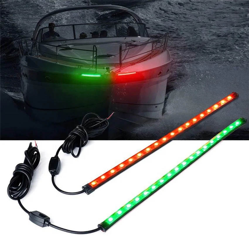  Waterproof Marine LED Yacht Navigation Side Bow Signal