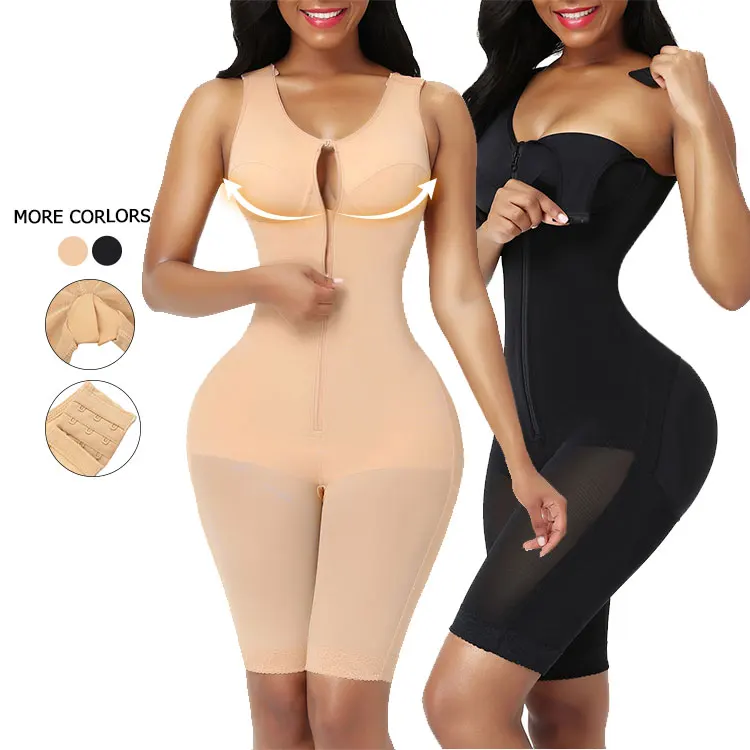 HEXIN 2022 wholesale one piece tummy control drop ship full women body shaper