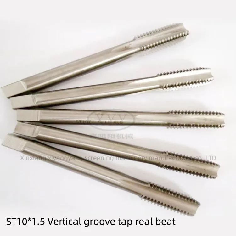 Straight groove fine thread thread insert tap ST8 * 1