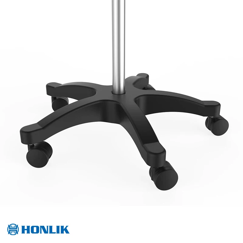 High Quality Stainless Steel  Casters Height adjustable nfusion Stand drip stand infusion support