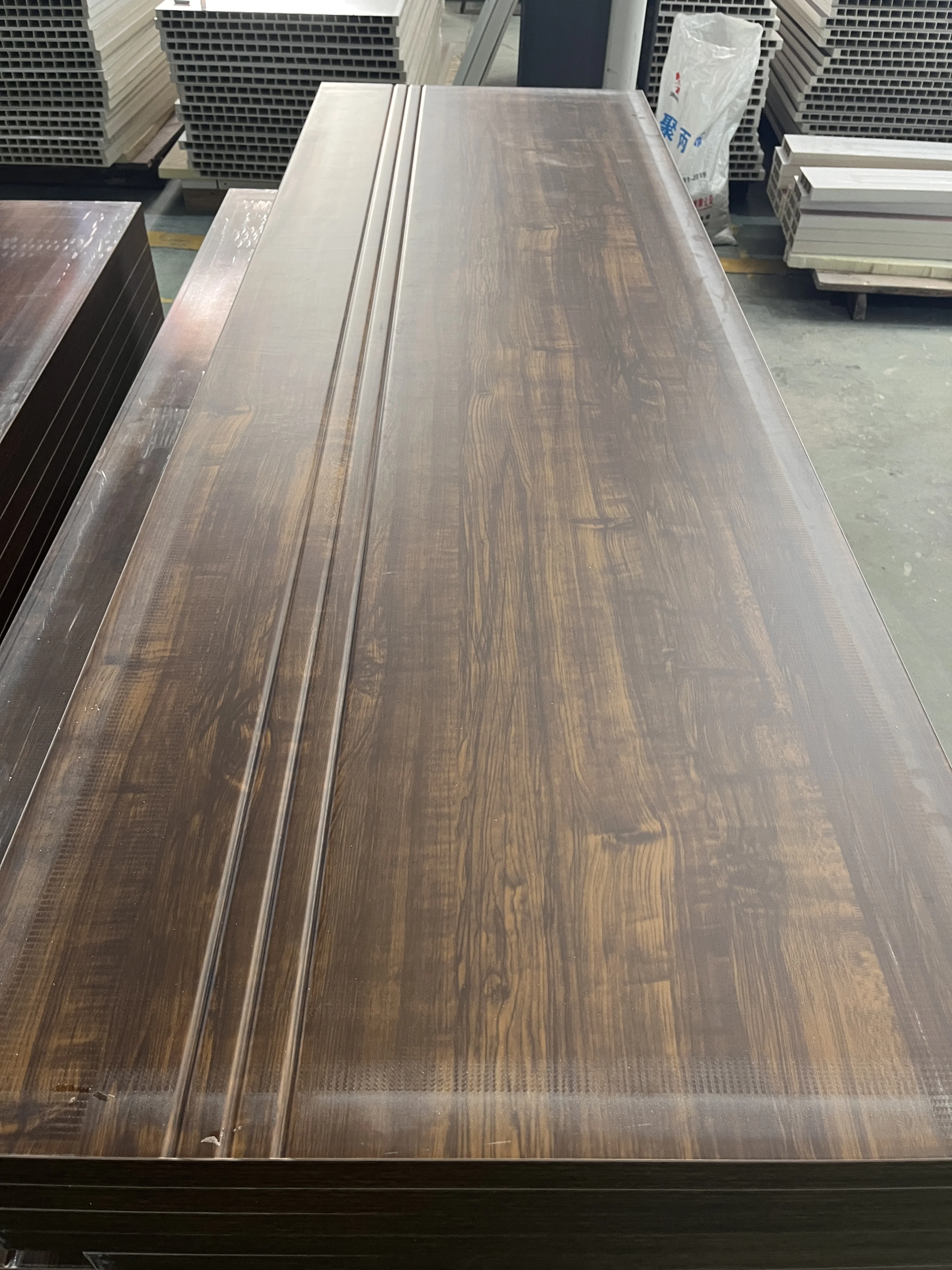 Waterproof room door like wood door composite moulded door