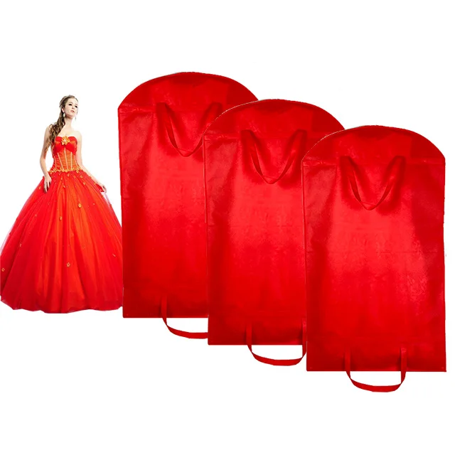 Customized korea red ginseng tea bag dress storage bag bag for dresses logo