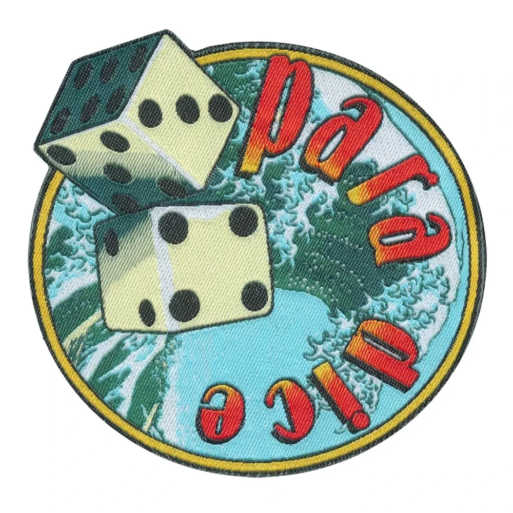 CustomBulk wholesale 3d custom embroidered embroidery patches sew iron on for Jackets hats clothing