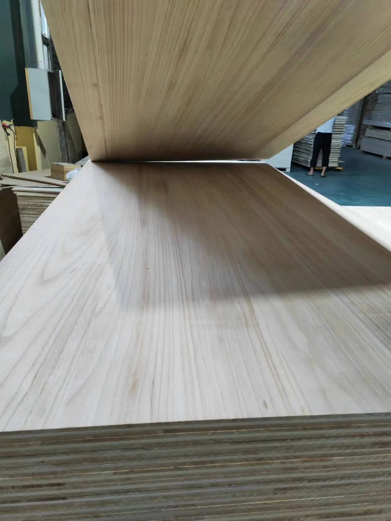 White oak veneer panels paulownia wood core board