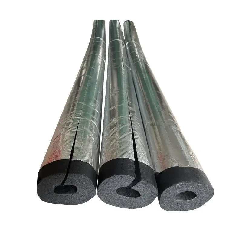 Flexible Elastomeric Closed Cell Tube Rubber Foam Insulation Pipe For Air Conditioning