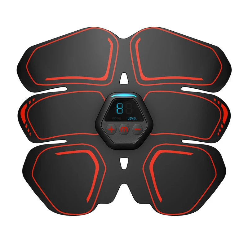 Six pack abs fitness electric muscle stimulation machine