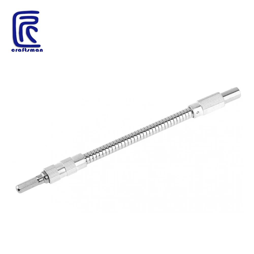 198mm Flexible Shaft Tool Metal Drill Screwdriver Bit Holder Connect Link Multitul Hex Shank Extension Snake Bit