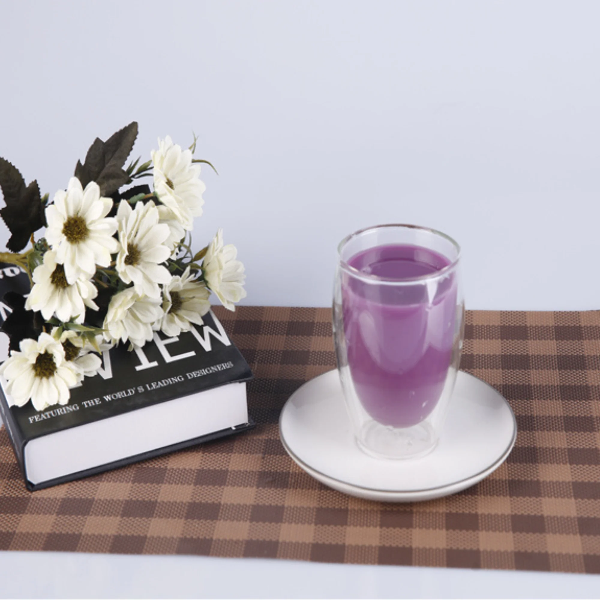 China Instant Drink Powder Taro Flavored Milk Tea Powder