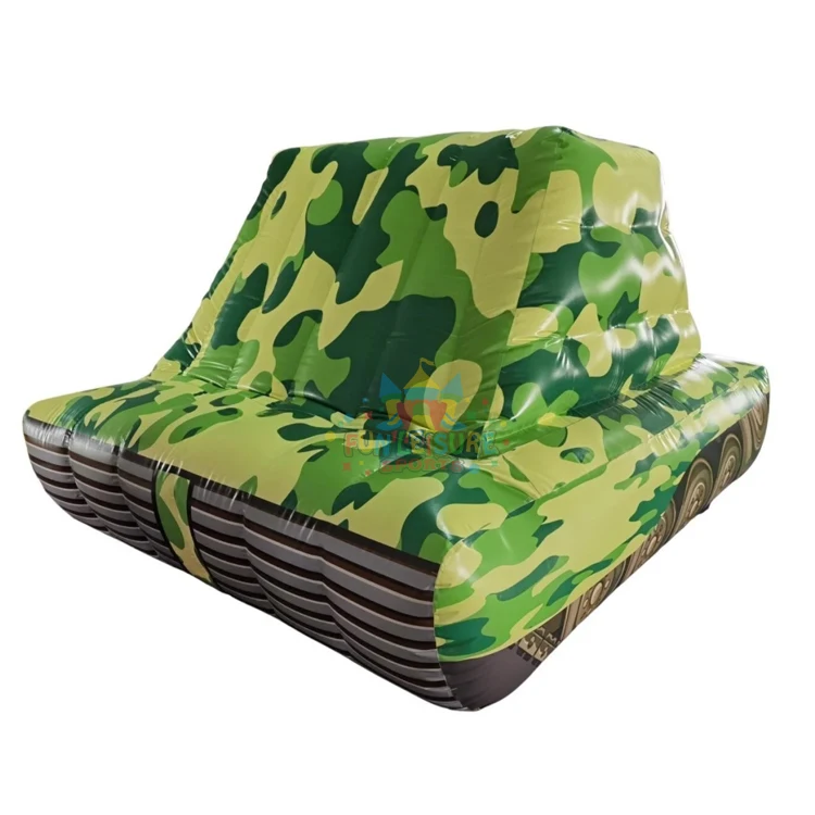 Wholesale commercial grade outdoor events blow up advertising air defense inflatable tank model