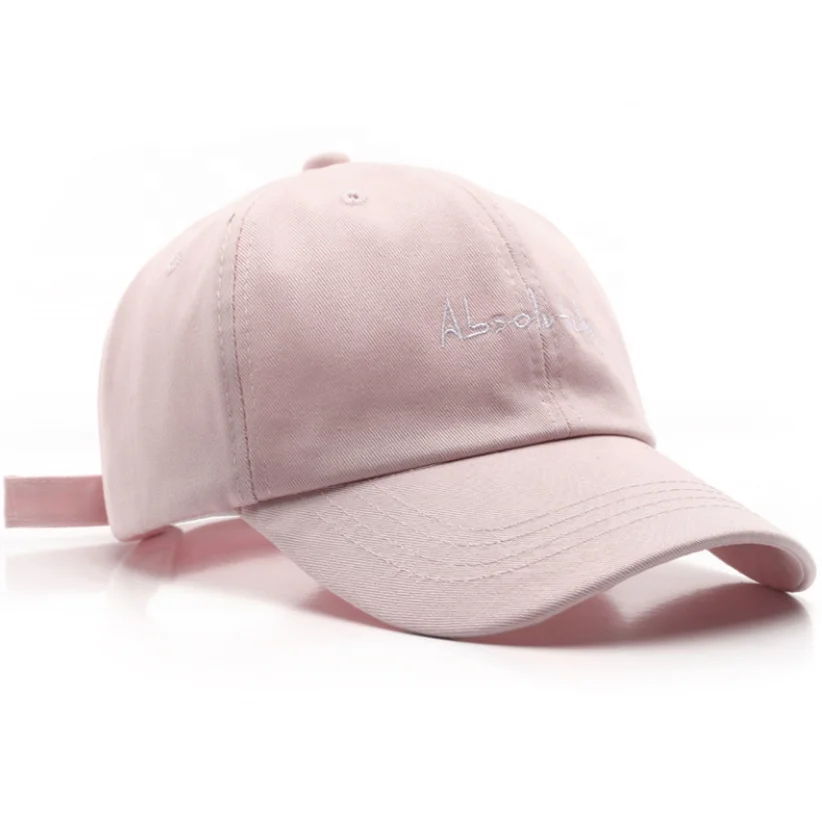wholesale unisex custom unstructured embroidered logo 6 panel baseball caps