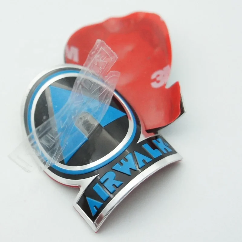 Hot Selling Waterproof Self Adhesive Metal Bicycle Head Badge Motorbike Sticker Car Logo Emblems