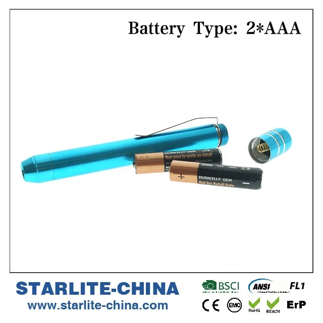 Fashion adjustable Soft light Promotion Pen Clip Visual Exam inspection Medical LED Torch Work Lamp Flashlight for doctor