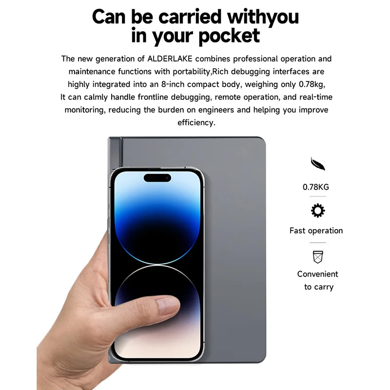 8 inch Intel Alder Lake N100 Gaming Laptops With 8G 16G RAM 1TB SSD HDD Win10 Mini Notebook Computer