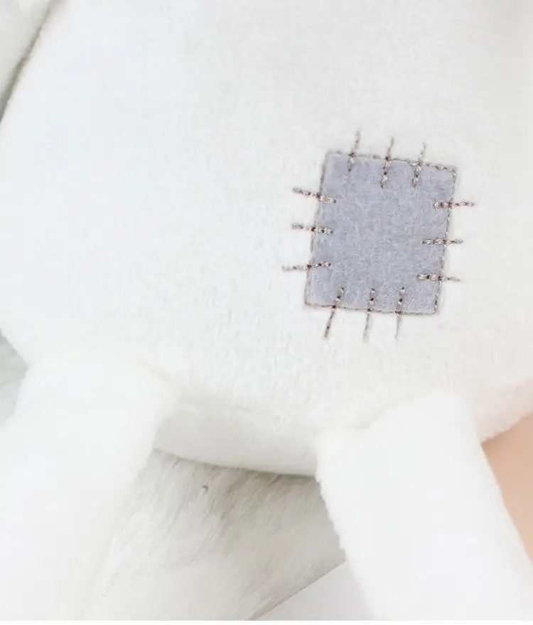 Hot Selling Soft Stuffed Plush Elephant Doll Stuffed Animal Toy Lovely White Long-legged Elephant Plush Toy For Baby