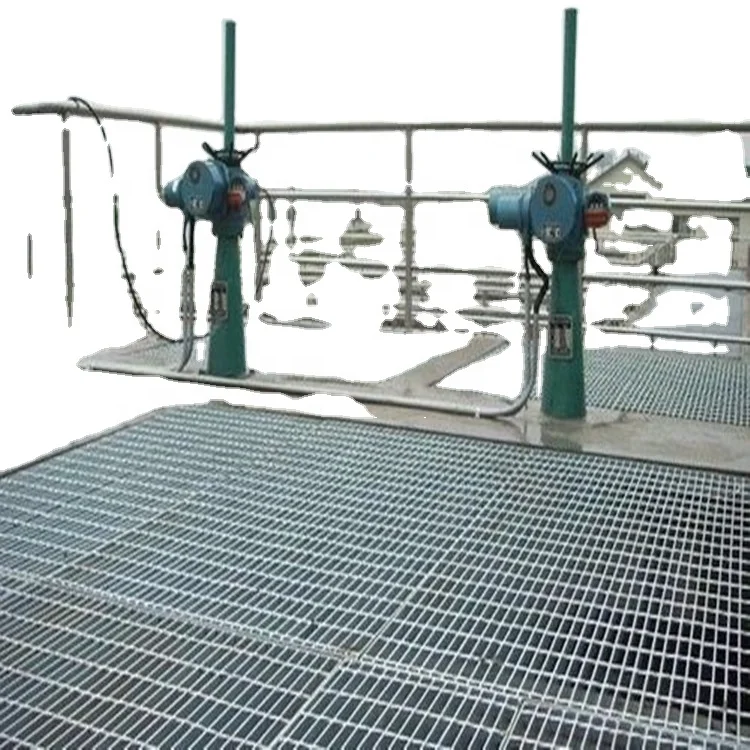 hot dip galvanized iron floor grid  bar grating welded grate chemical plant steel grating