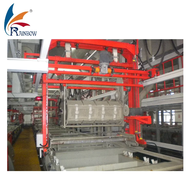 500kg per hour metal electroplating machinery copper plating galvanizing plant zinc plating line
