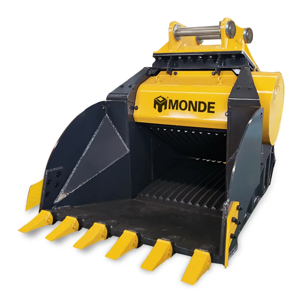 MONDE Excavator Jaw Crusher Bucket for Sale