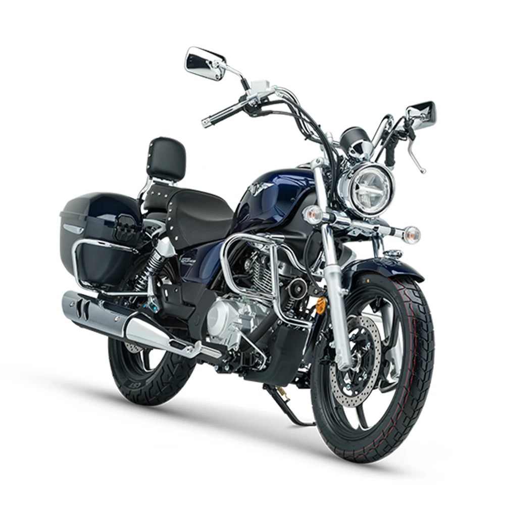 Топливо экономичный мотоцикл HAOJUE 150cc Комфортные сиденья мощные характеристики GZS 150 круиз классические первокурсники с высоким удовольствием