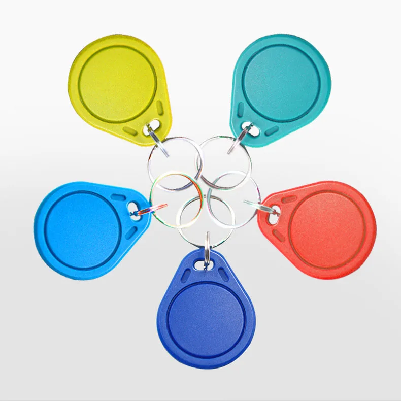 Custom logo durable portable backpack pendant id smart lock card induction small size door card keychain