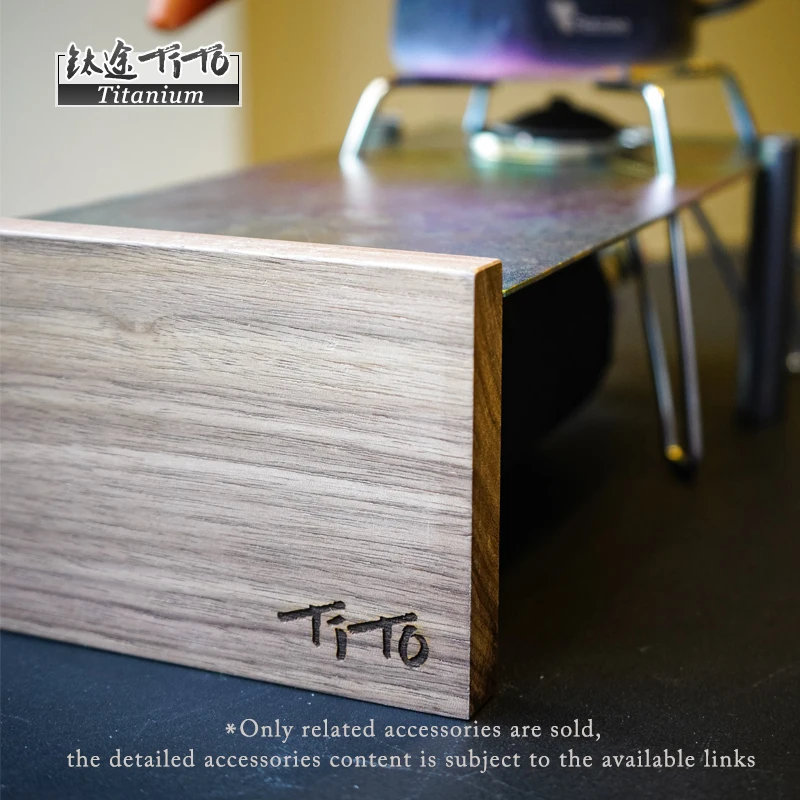 For SOTO ST310 Spider Stove with Titanium Alloy Knob Igniter and Panel Accessories DIY Modification Blackening Style Camping