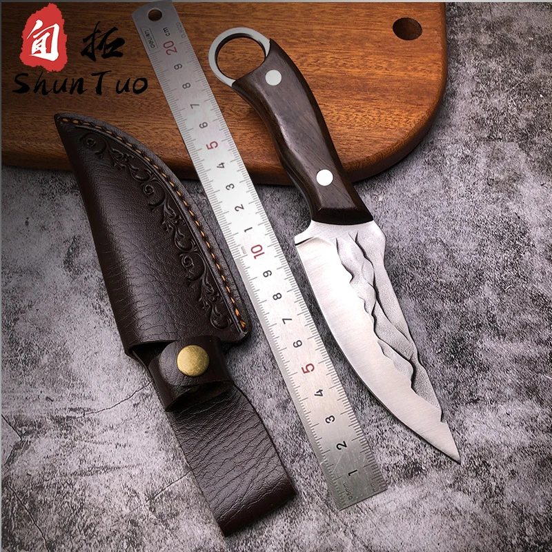 kitchen japan real vg10 copper damascus steel knives cleaver tea nakiri boning butcher knife for fish cutting meat custom