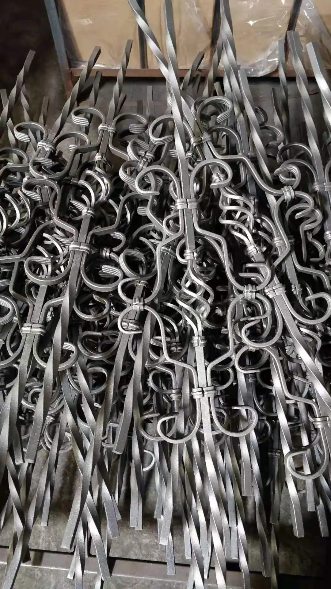 Modern Wrought Iron Handrail Stair Railing Satin Versatile Farmhouse Balcony Deck Wall Made Steel Stainless Steel Aluminium PVC