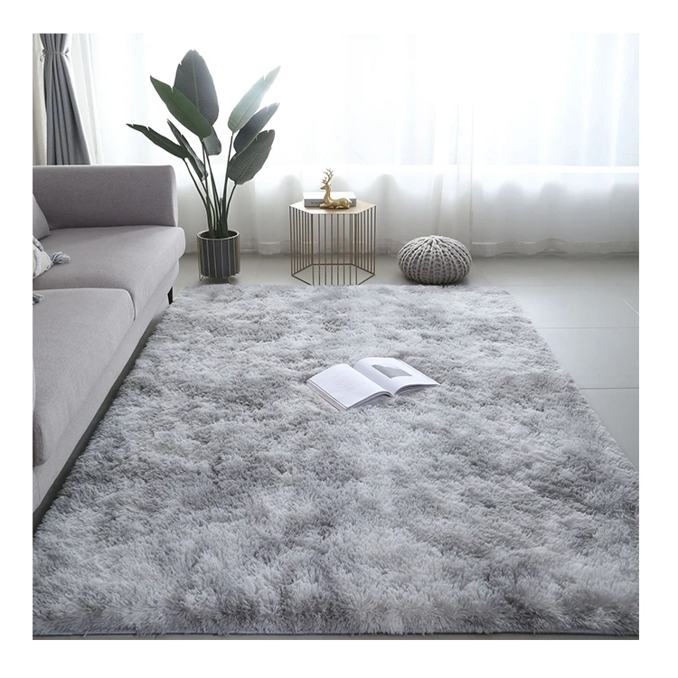 DMC-04 Carpet Factory Custom 100% Polyester long pile Shaggy Rugs Fluffy Area Rugs Plush Living Room Carpet