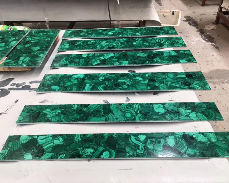 Semiprecious Stone Malachite Green Agate Slab Price