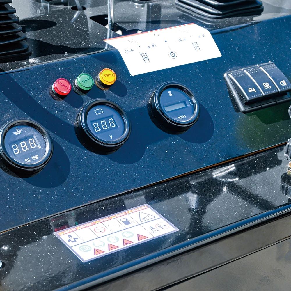 Mini Skid Steer Loader Multi-Purpose Expandable Household Low-Cost Skid Loader