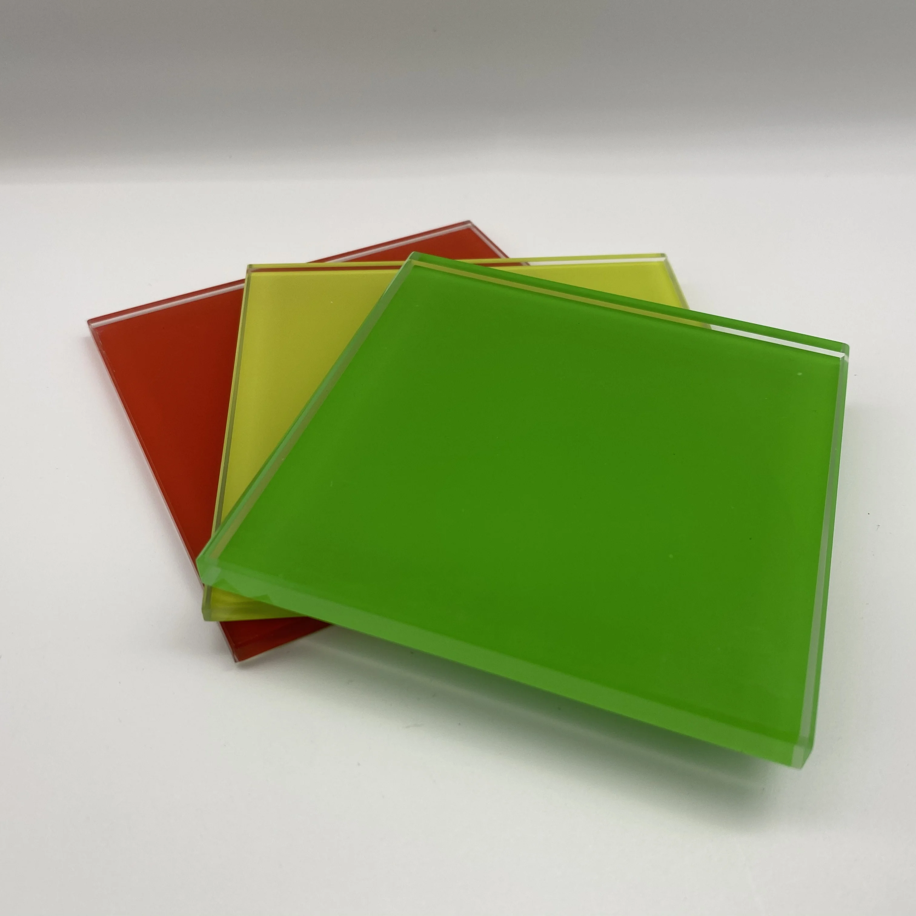 6mm 8mm 10mm 12mm Single Piece Paint Baking Decorative Toughened Glass