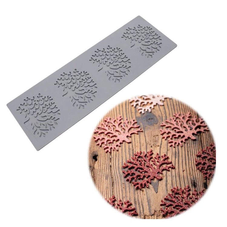 Wholesale Multi Designs Silicone Honeycomb Lace Food Pastry Mold