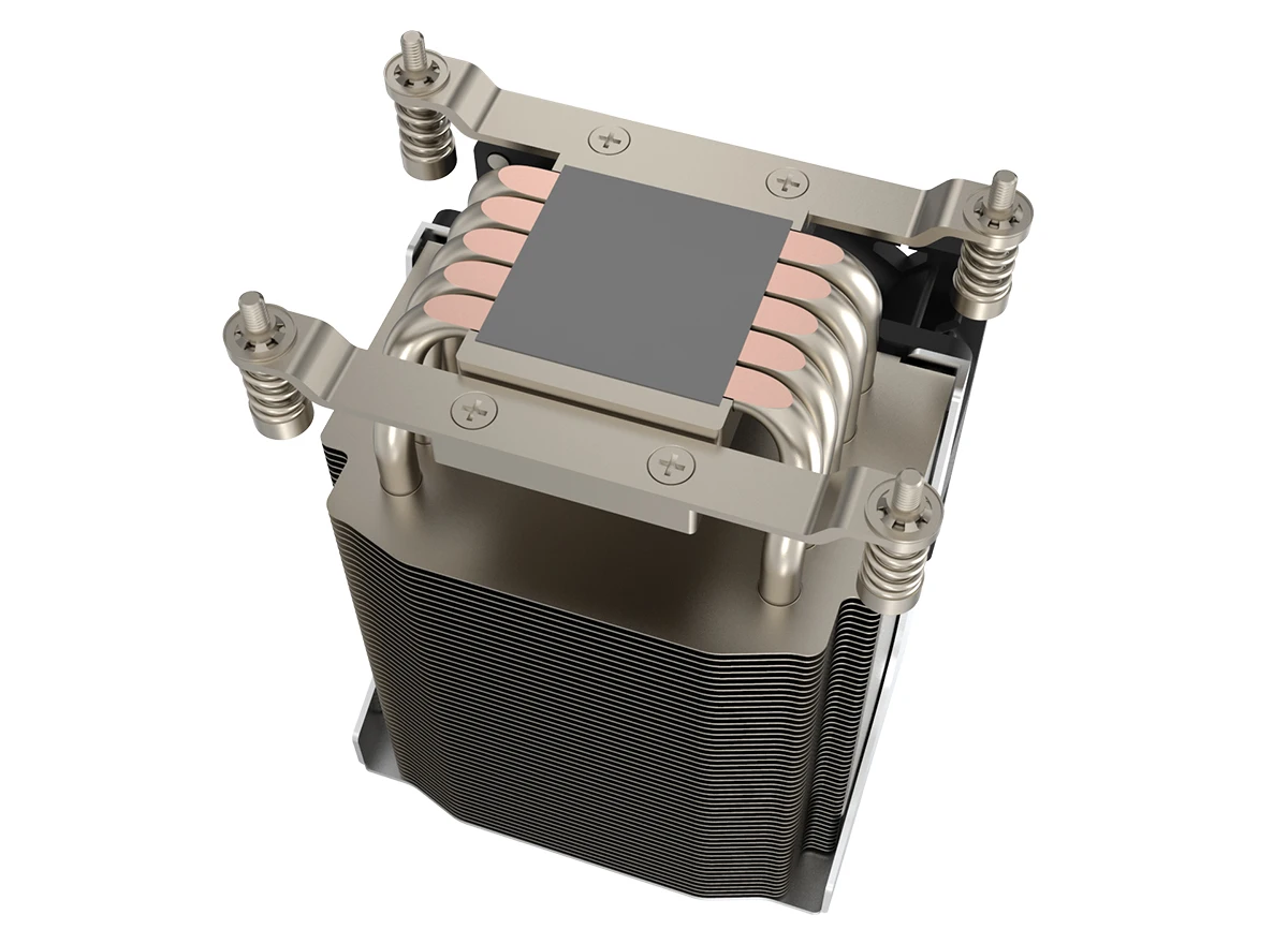 Newest AMD AM5 4U active 5 heat pipe cpu cooler cooling  aluminum fin heatsink heat sink for AMD ryzen 7000 series