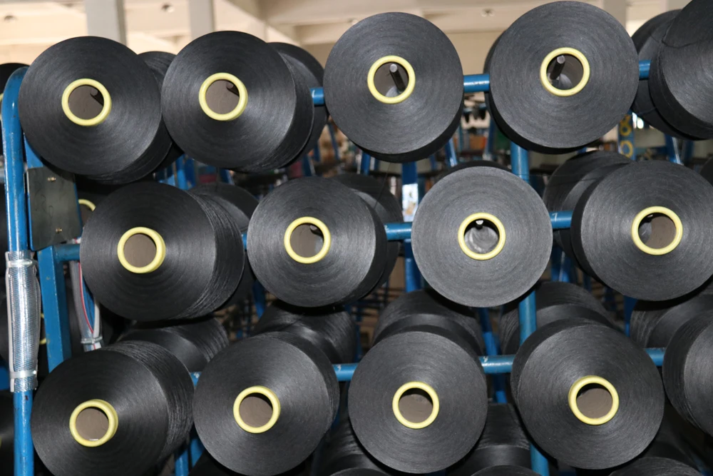 Wholesale Dope Dyed 100% Polyester DTY 75D/36F SIM SD China Supplier Polyester Yarn