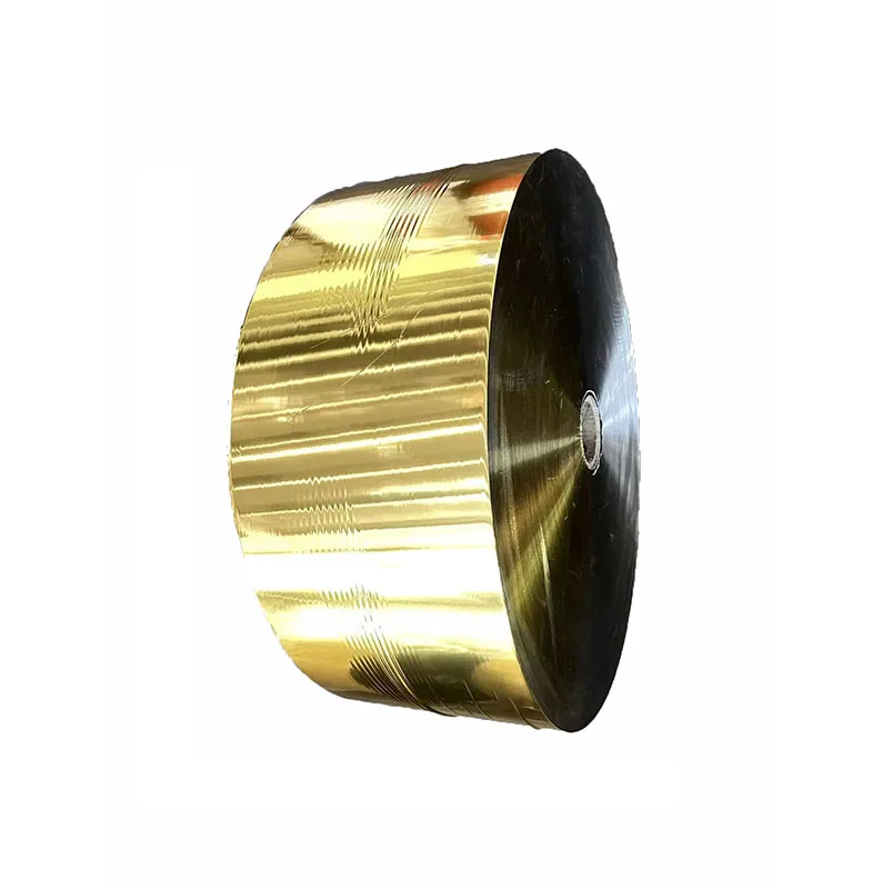 12mic Metallic metallized Film For Pakistan market slitting using M type