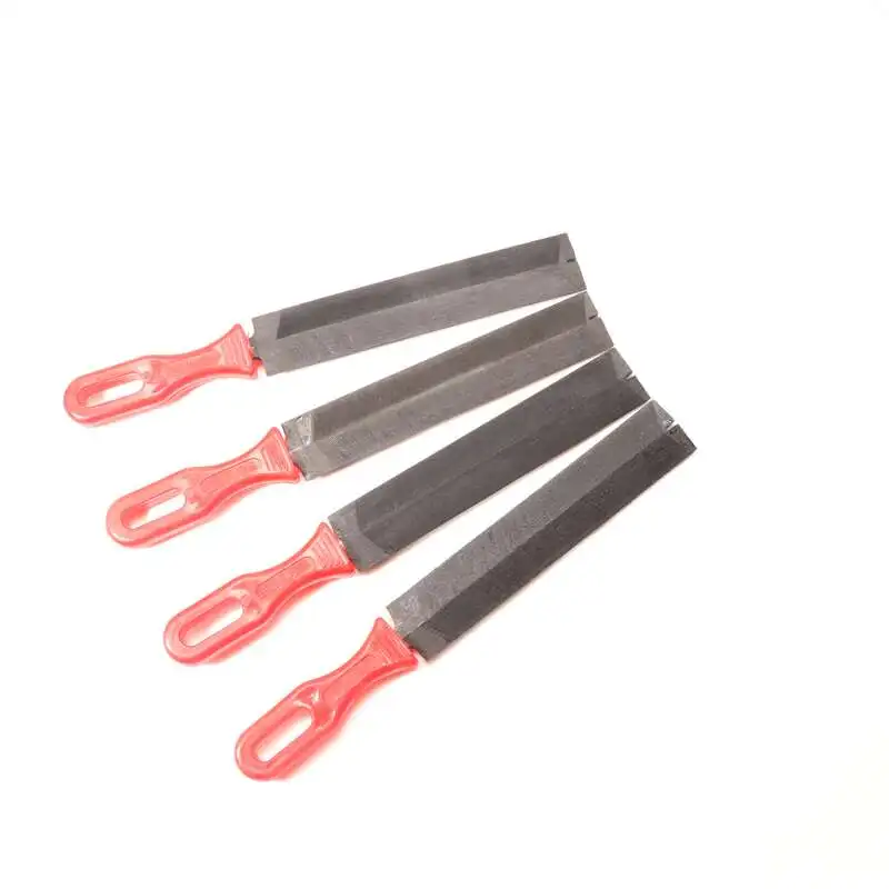 Steel Rhombus Hand Saw for Pruning & File Sharpening Diamond-Shaped Straightening Files Tool for Carpentery & Woodworking