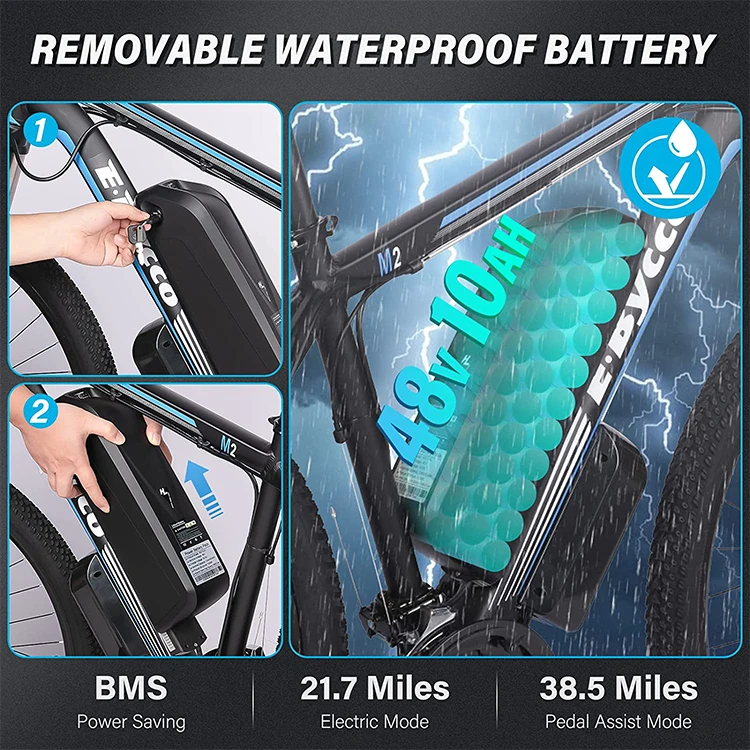 2020 Hottest Electric Bike Electric Bike 29' Tire Aluminum Frame Electric Beach Cruiser Bike Electric Bicycle