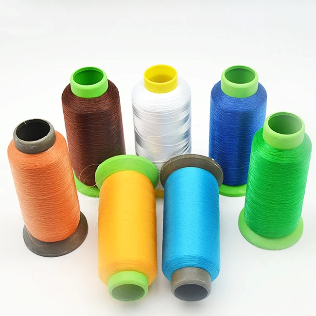 Factory Price QHM 1500 Colors 100% nylon polyester embroidery machine threads