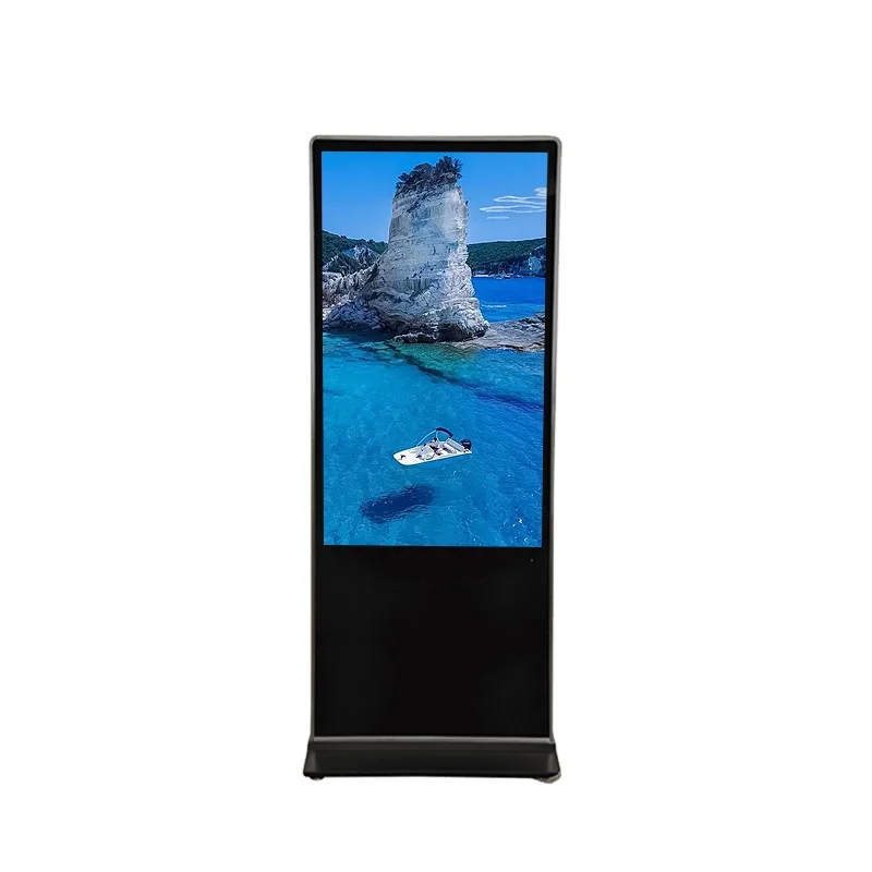 Guangzhou China full aluminium alloy frame interactive led tv screen display, android advertising led display screen