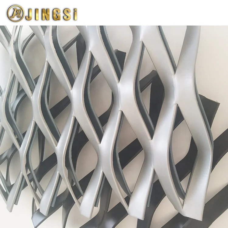 Aluminum Facade Wall Expanded metal mesh diamond mesh expanded metal sheets gutter guard aluminium expanded mesh