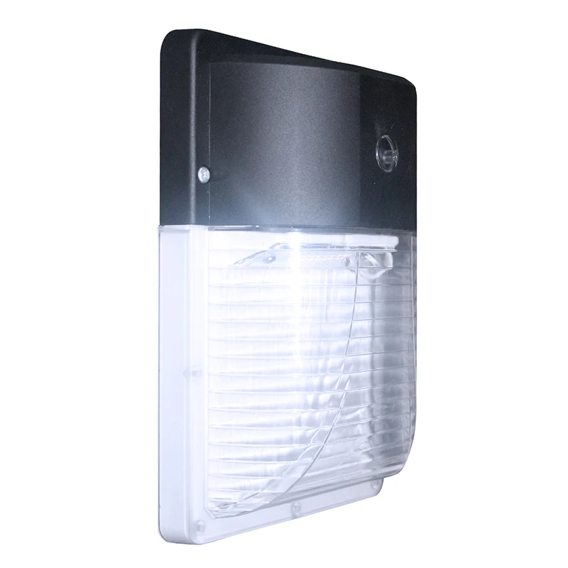 High efficiency Photocell Sensor Outdoor IP65 Waterproof Full Cut Off Wall Fixture LED Wall Pack Light