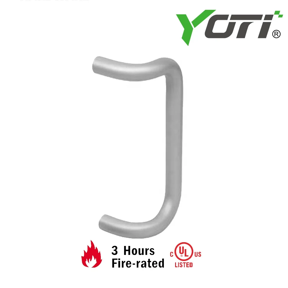 PH174 Series Single-Sided Aluminum Solid Offset Pull Handles/ Pull & Push Bar Sets, Made in China , Hardware, Low Price