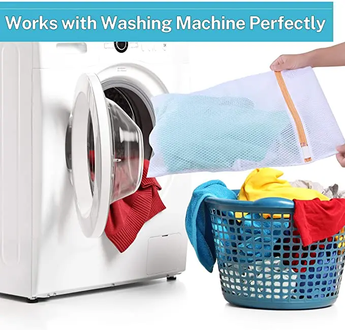 Mesh Laundry Bags for Sweater Blouse Hosiery Bras etc. Premium Wash Laundry Bags for Travel Storage Organization