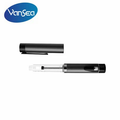 Reusable Prefilled copper injection Pen with double CARTRIDGE for insulin