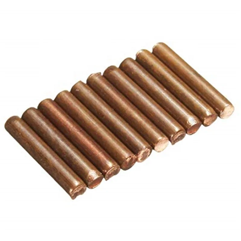 2mm 3mm 4mm 5mm 6mm 8mm Pure Round C1011 C1020 C1100 T2 ETP Copper Bar / Rod