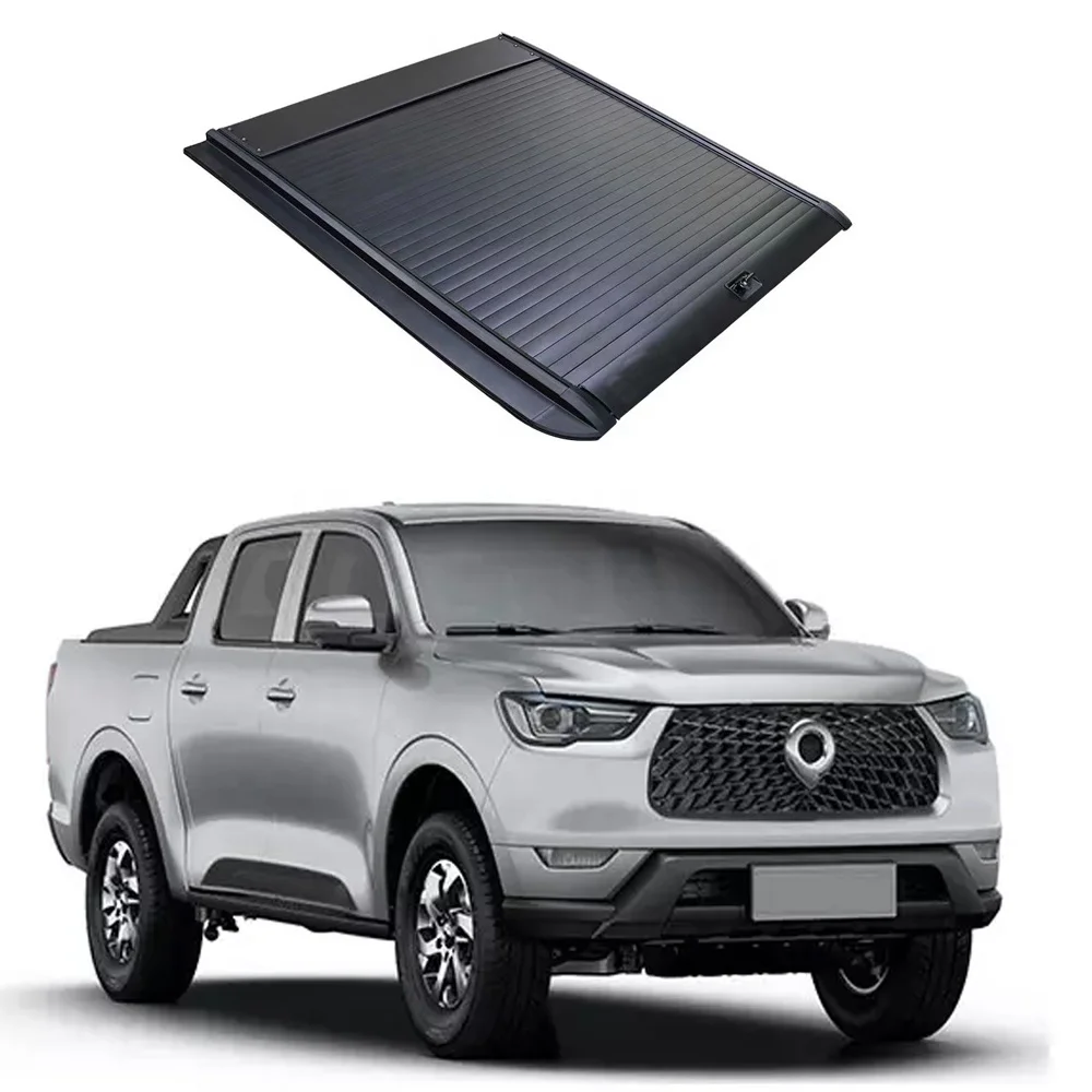 Factory direct sales Pickup Truck Bed Manual Box Retractable Tonneau Cover For 2015+ Toyota Hilux /Revo