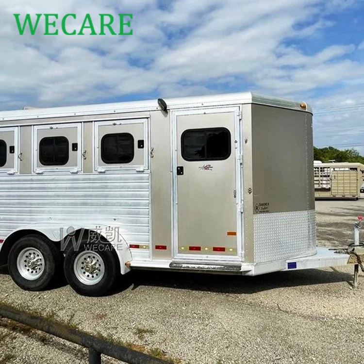 WECARE Street Coffee Van Beer Juice Bar Mobile Ice Cream Truck Towable Fast Food Trailer Pizza Truck Fully Equipped