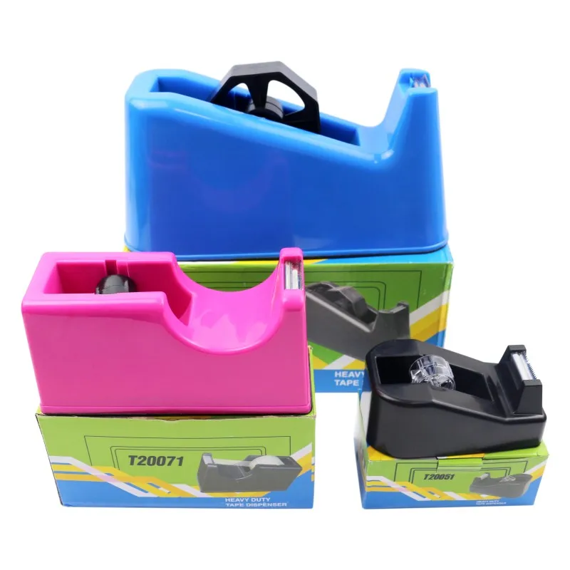 Desktop Packing Dispenser Office Supplies Stationary Seat Tape Dispenser120mm*50mm*43mm