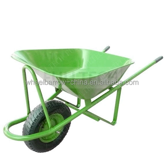 building material welded wheelbarrow using for construction welding site deep tray WB6400 saudi arabia wheelbarrow manufacturer