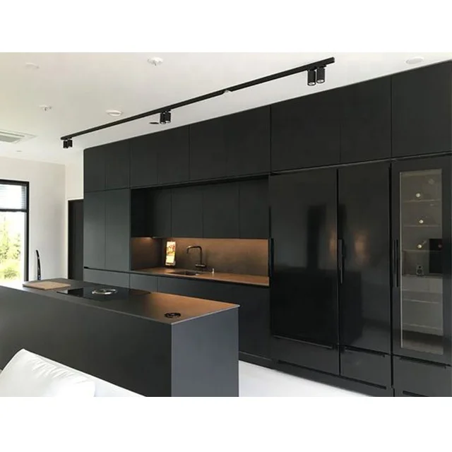 VAPSINT customized 3D high quality wholesale pvc design modern kitchen cabinet